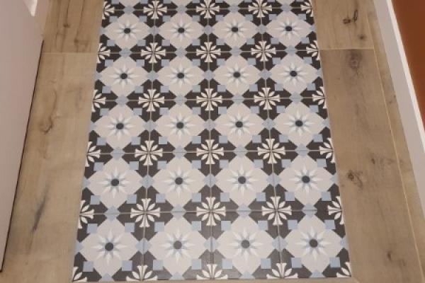 Effets carreaux de ciment / patchwork / hexagone