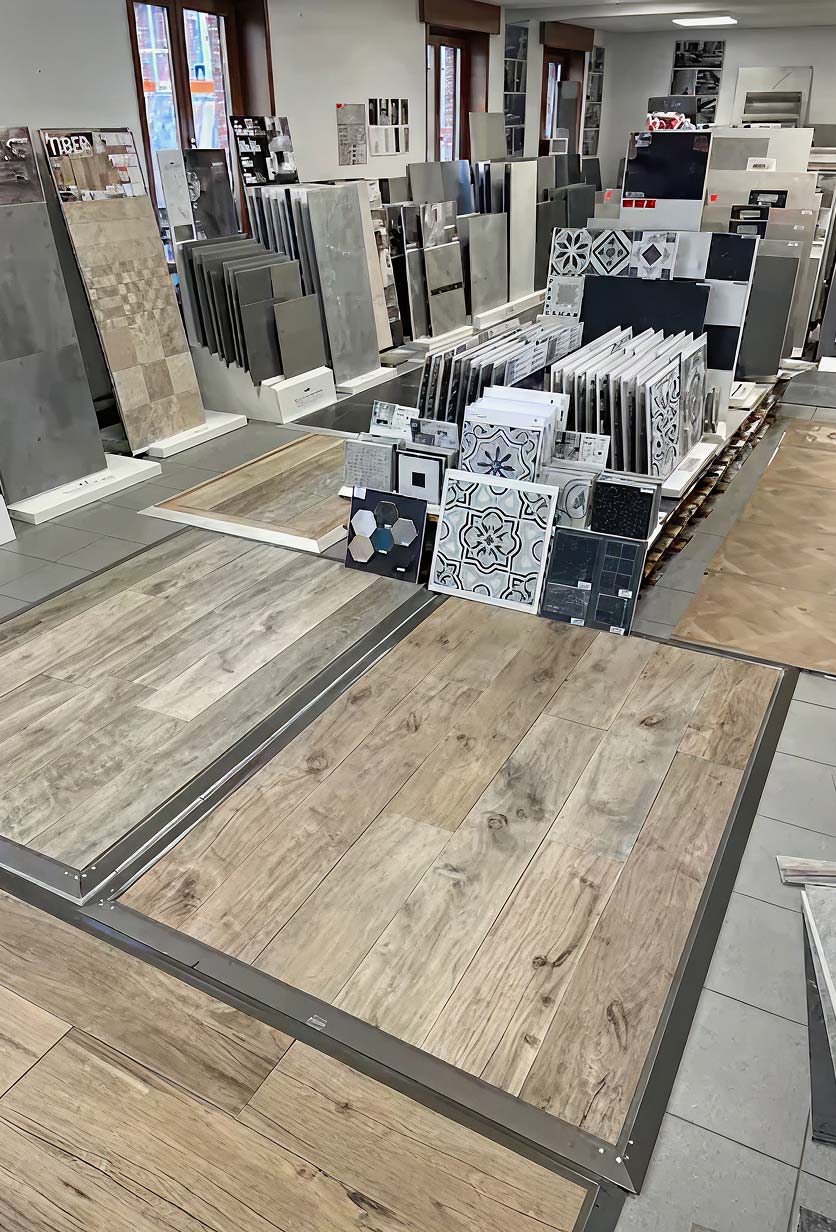 Magasin de carrelage à Linselles